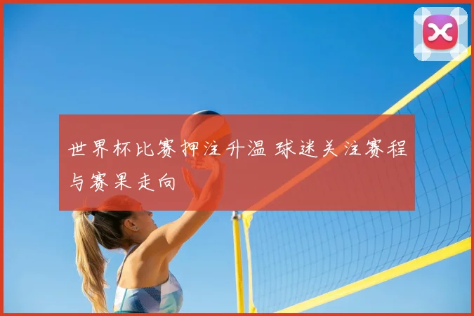世界杯比赛押注升温 球迷关注赛程与赛果走向