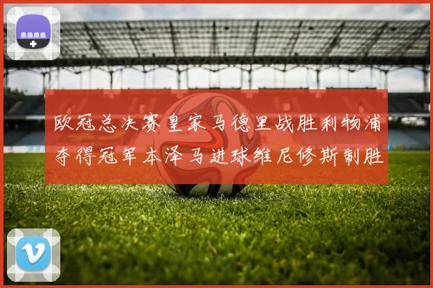 欧冠总决赛皇家马德里战胜利物浦夺得冠军本泽马进球维尼修斯制胜